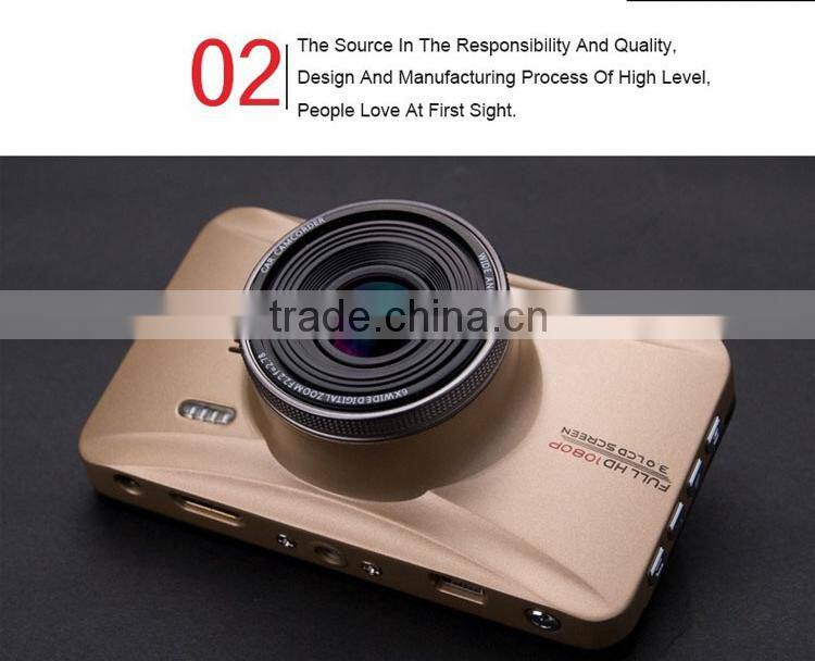 China factory wholesale dash cam with cheapest price 3.0 inch LCD screen car dvr