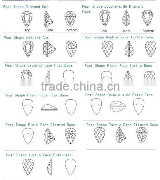 synthetic pear yellow crystal quartz pendants wholesale