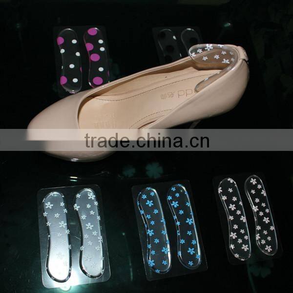 top printing silicone gel heel liner