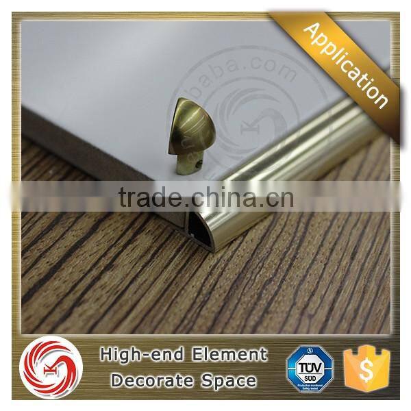 Good quality retail store aluminium edging metal tile trim