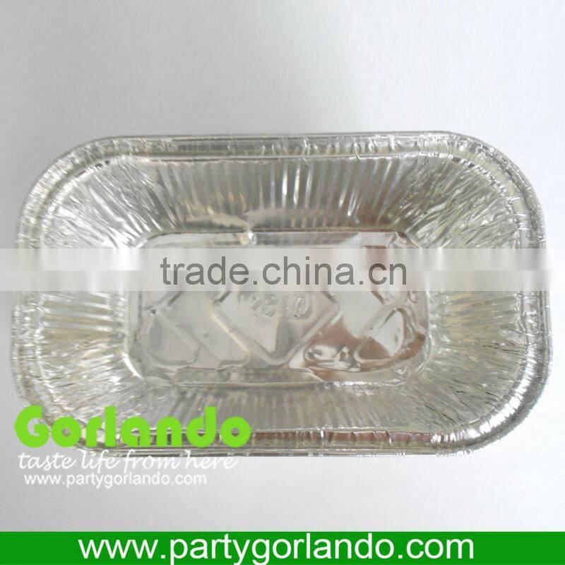 full-size deep steam aluminum foil container