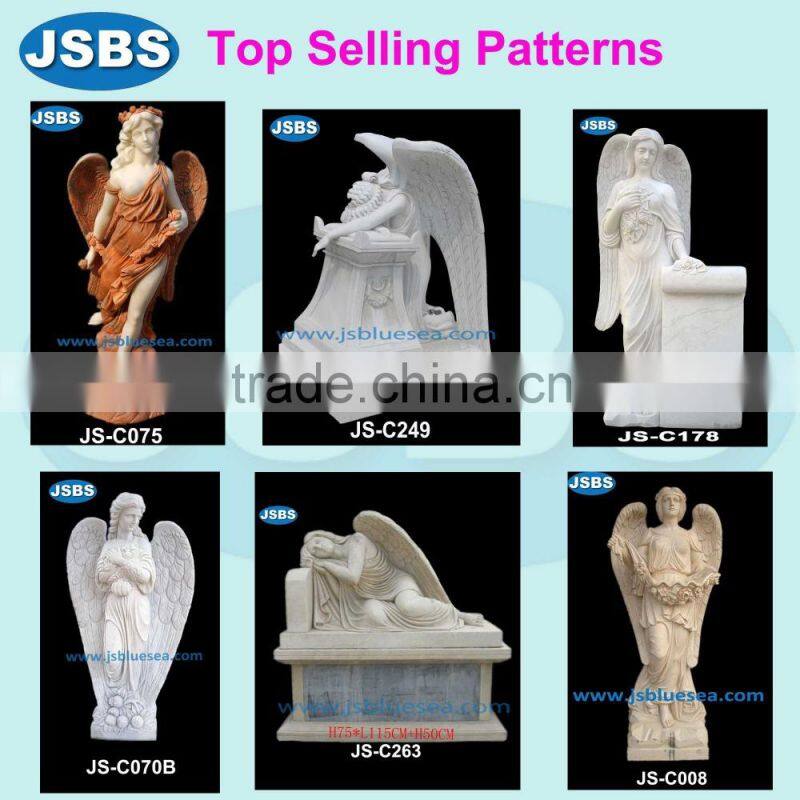 famous outdoor white marble hand carved warrior statue