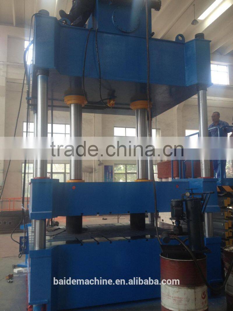 YTD32 Four column sheet metal forming hydraulic press with adjustment of work pressure and travel schedule