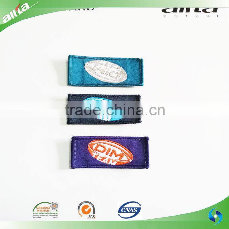 China High Quality professional custom jeans leather label, leather jeans tag label