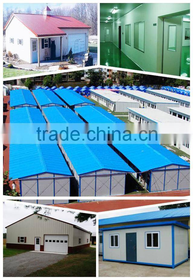 Color Steel Polyurethane Sandwich panel for wall and roof