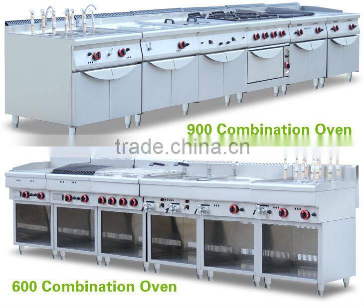 Four Star Restaurant Electric Cooking Stove with Oven 380V