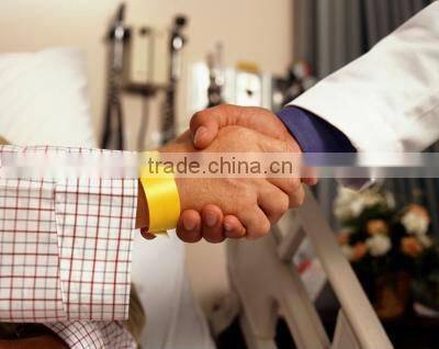 13.56mhz Disposable Rfid Tag Colored Wristbands Bracelet For Patient Tracking