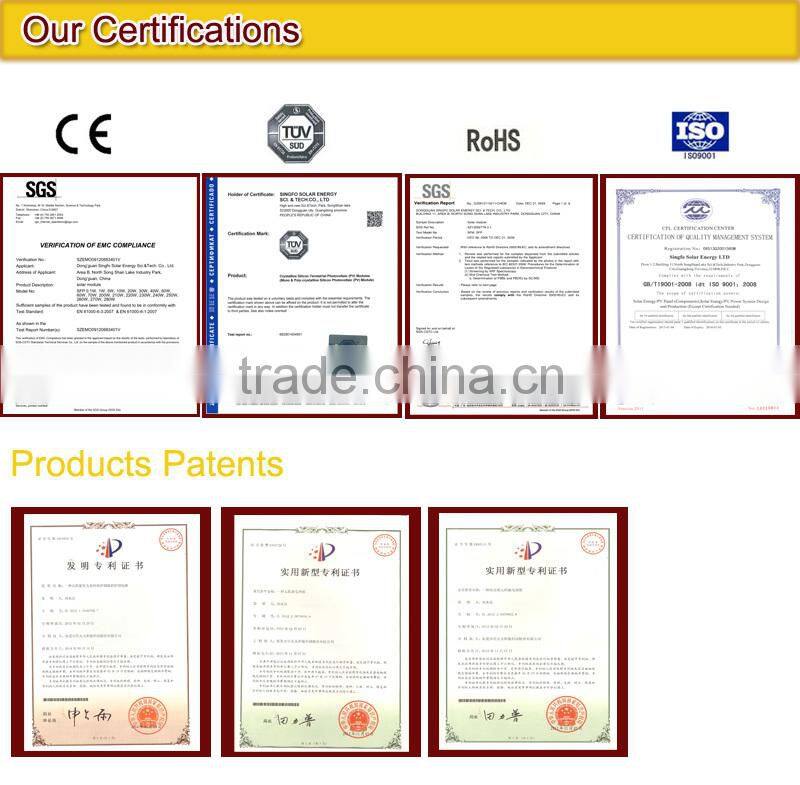 Home Application 30W solar power system
