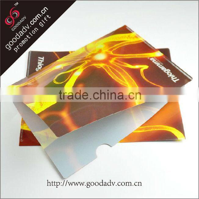 Clear made of eco-friendly PP plastic A4 file cover