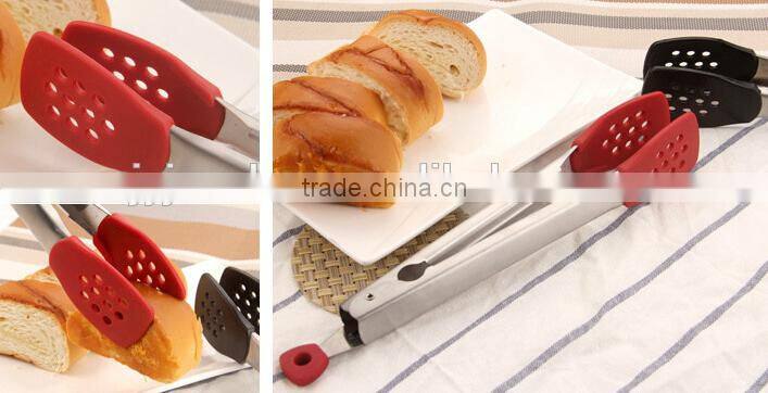 Stainless Steel430 Food Tongs made by Junzhan Stainless Steel Factory directly