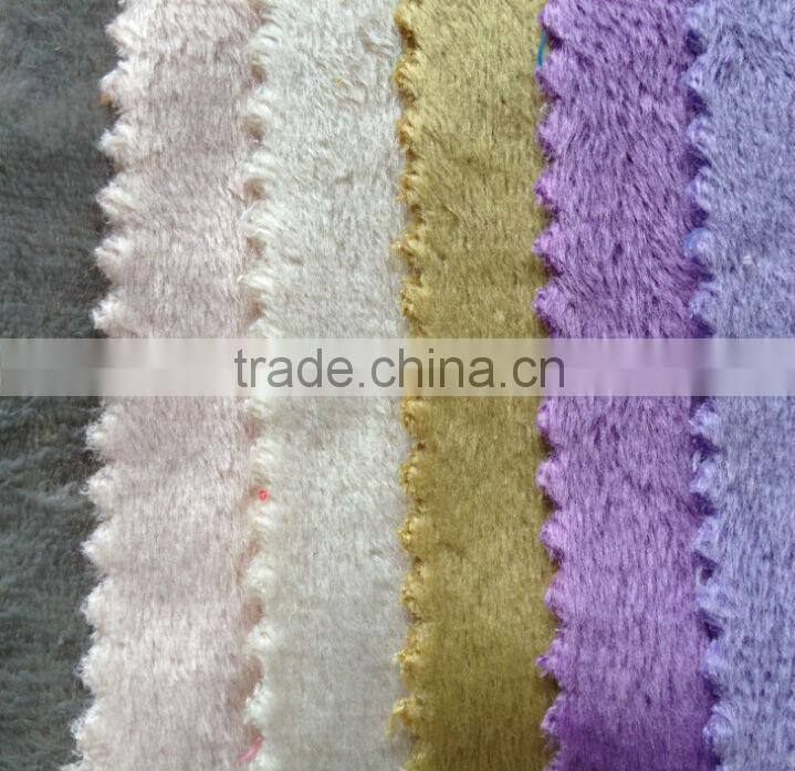 Good Quality For Curtain Chair 100 Polyester Velvet Fabrics