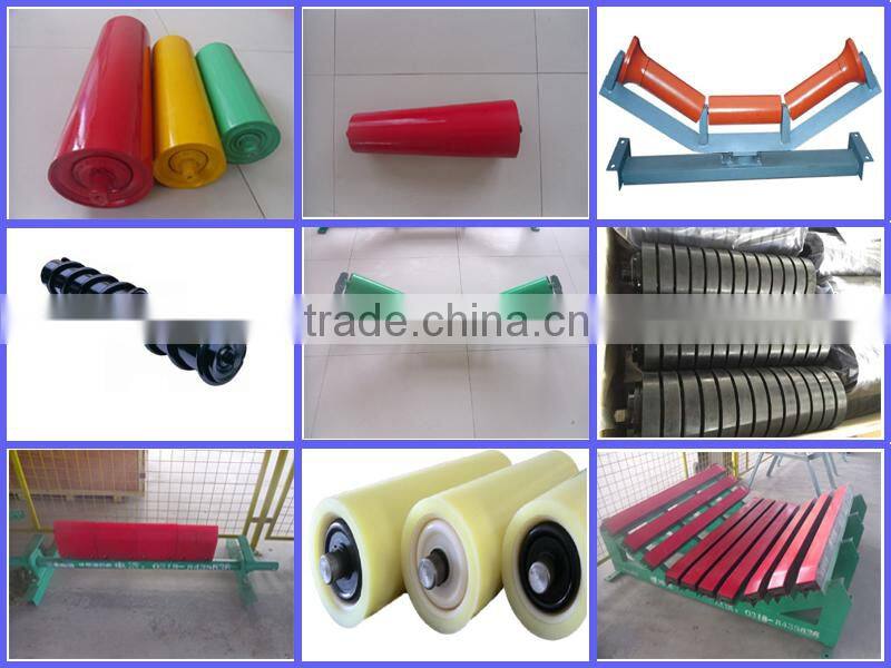 China Factory Fire Resistant Buffer Bed With Impact Bars For Roller Conveyor