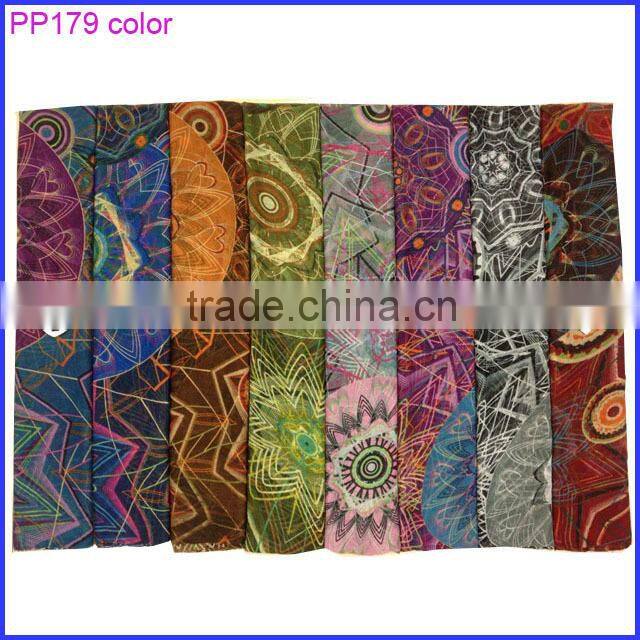 Very beautiful wholesale printed flowers scarf