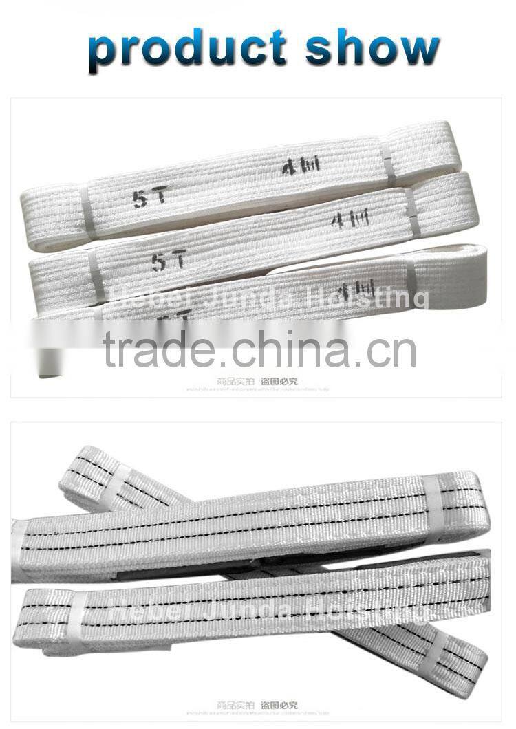cheap price webbing sling type 1-10Ton lifting capacity belt sling