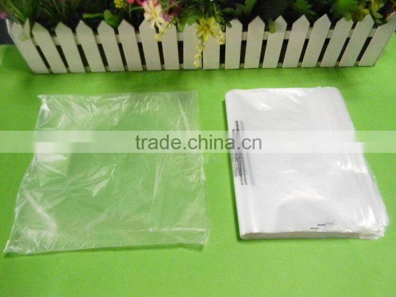 Top Level clear PE self adhesive plastic bags