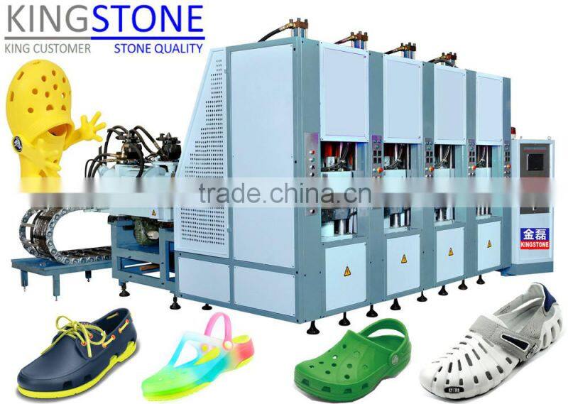 Automatic 2 Station EVA Sport Shoes Making Machine JL-198