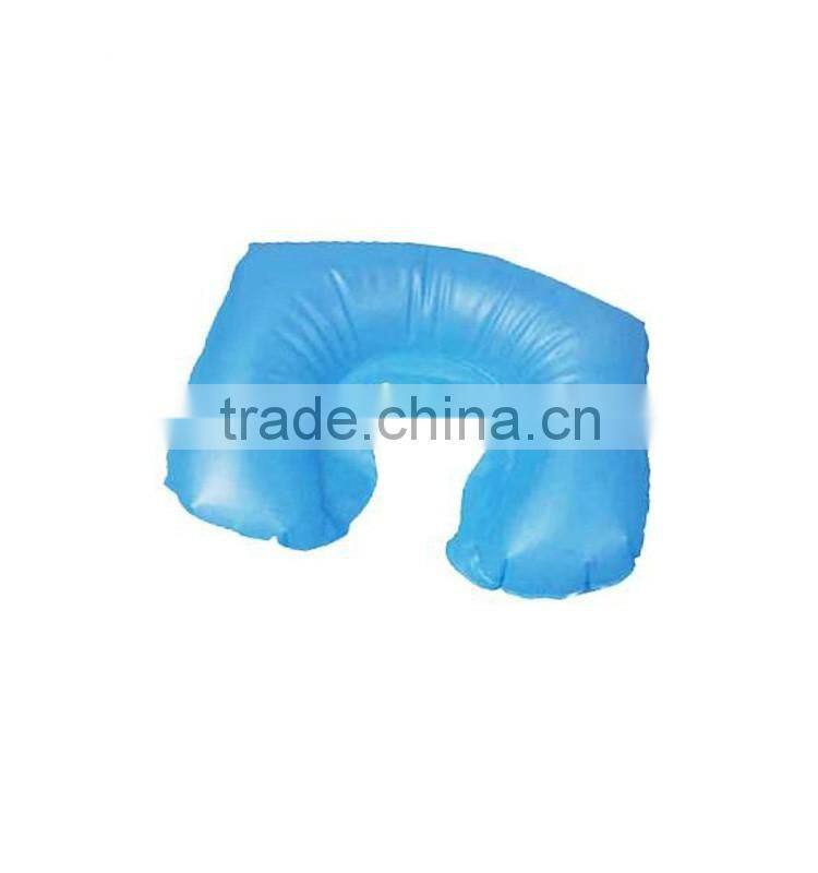 Wholesale custom cheap folding air inflatable travel neck pillow