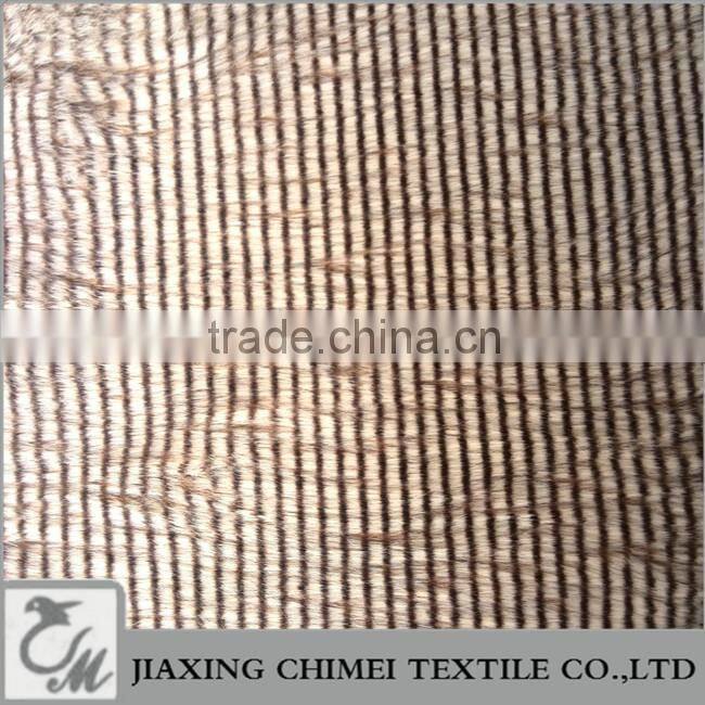 long pile brown pawie piora faux fur used for bag