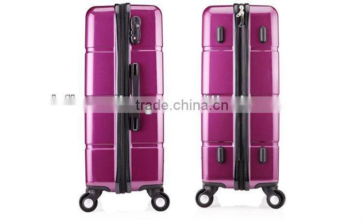 China ShenZhen Factory New Design ABS+PC luggage