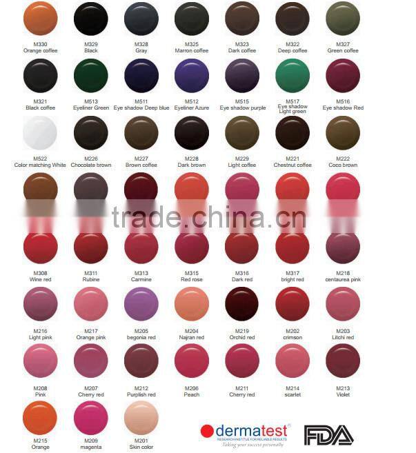 Permanent Makeup pigment eyebrow tattoo ink