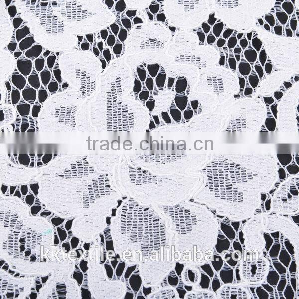 50% cotton, 40% rayon 10% Chinlon high quality lace fabric guipure lace fabric #12111