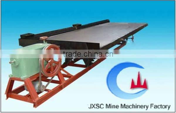 tungsten concentrator shaker table concentration equipment