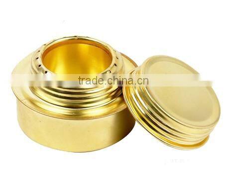 Brass alcohol burner