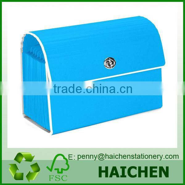 19-Pocket paper accordion file folder