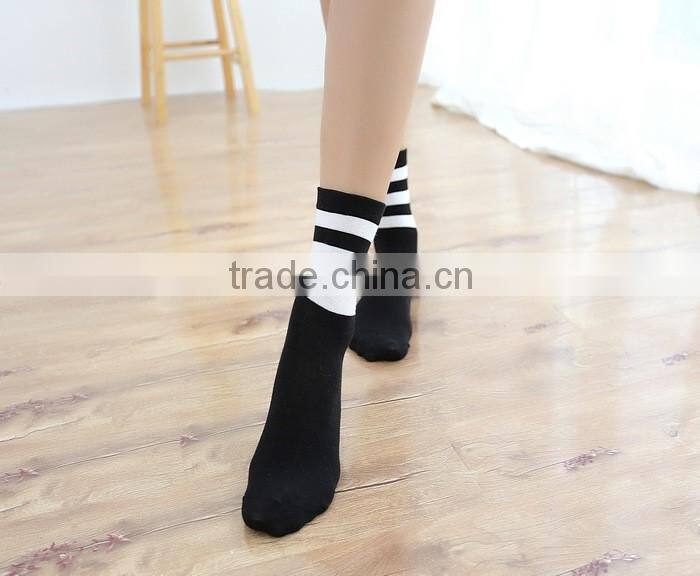 stripe socks teen young girls cute sock,wholesale school girl cheap designer socks