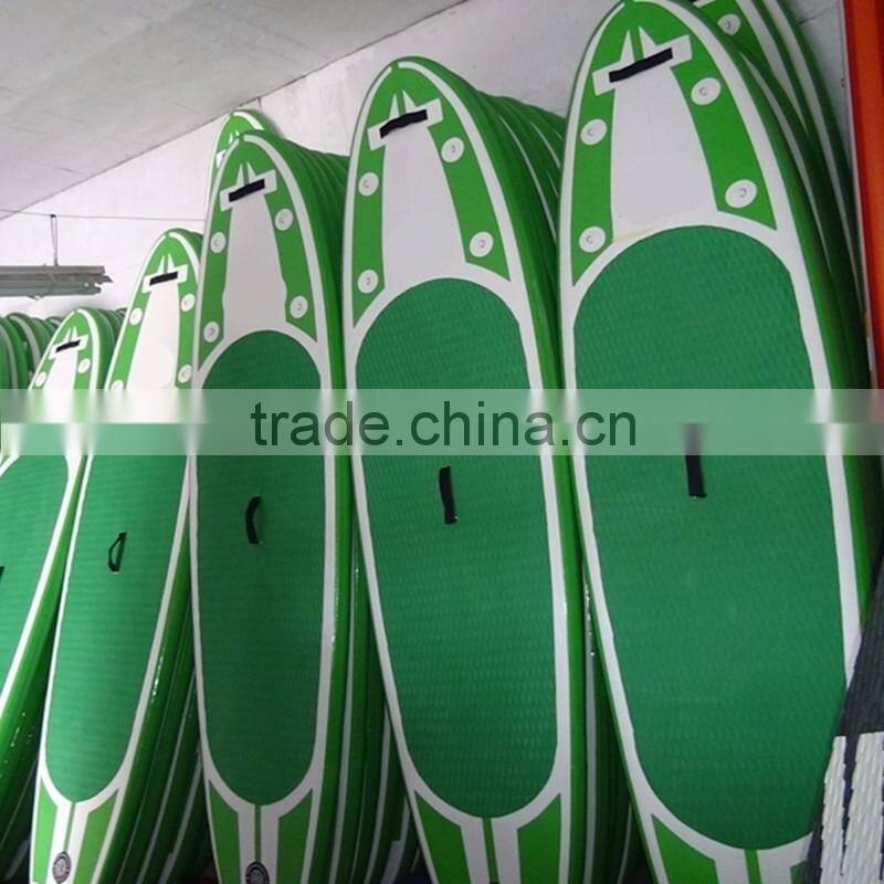 green colour stand up paddlesurf