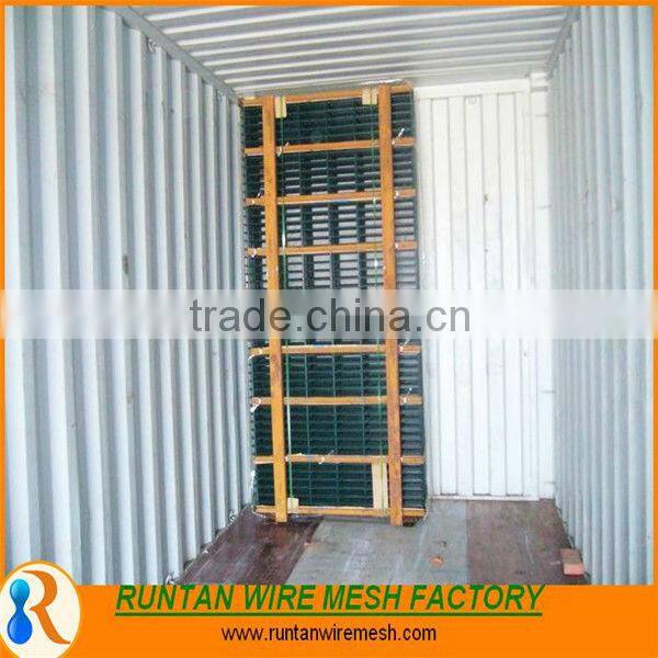 2014 Factory galvanized and power coated Double wire fence (Professional ,Since 1989 )
