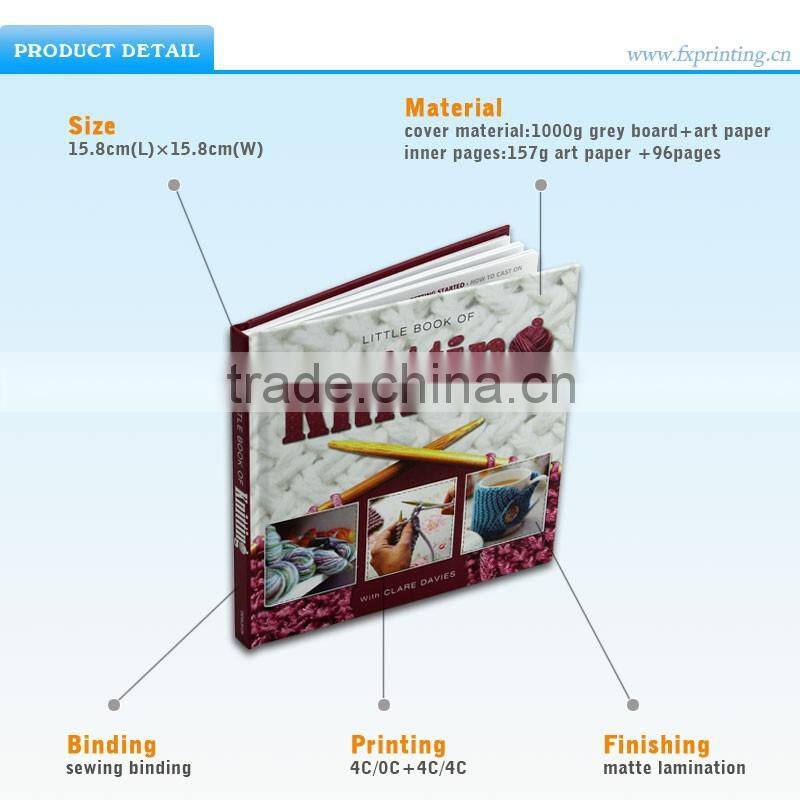 China Book Printing Manufacture Custom Coloring Hardcover Books Printing