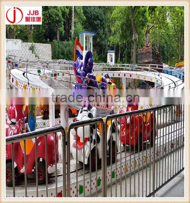 High quality Amusement Park cartoon ride Mini electric Train