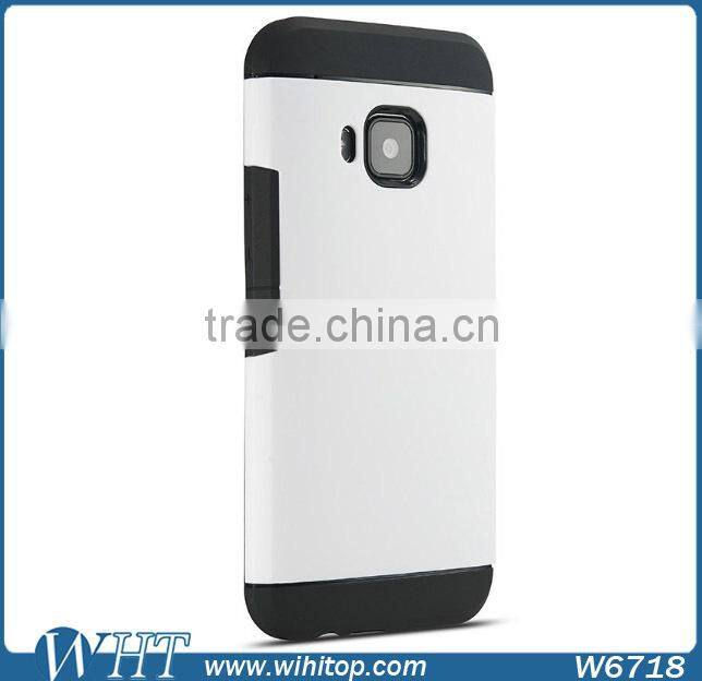 2015 New Products TPU PC Shockproof Dustproof Armor Case Cover for HTC One M9