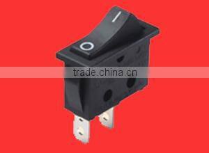 Lighted single pole rocker switch