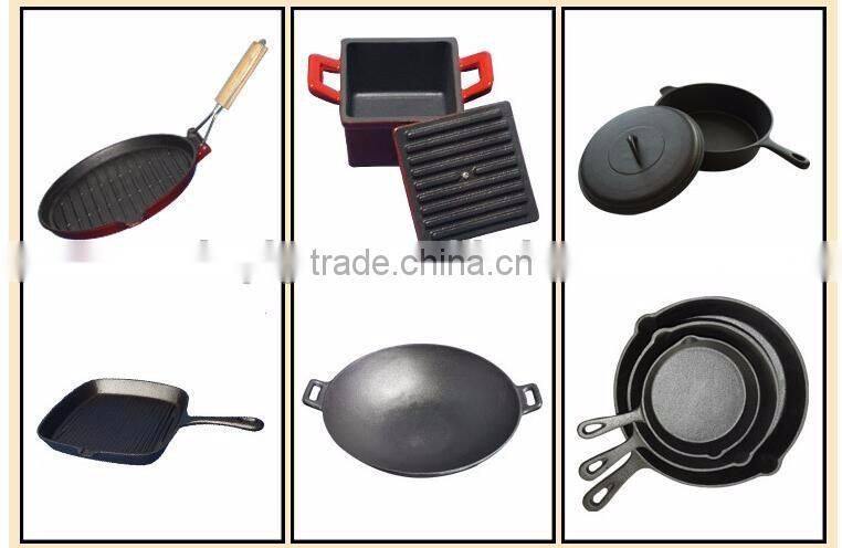 Factory Sale Full size dutch oven Pre-Seasoned Cast Iron dutch oven
