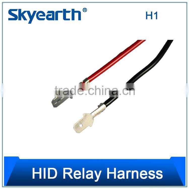 H1-H3 Car 12V 24V HID Xenon Light Power Relay Wire Harness Plug Cord