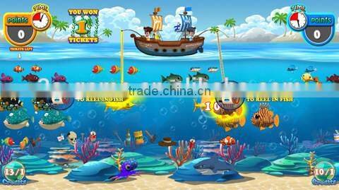 Pirate Hook amusement game and redemption machine