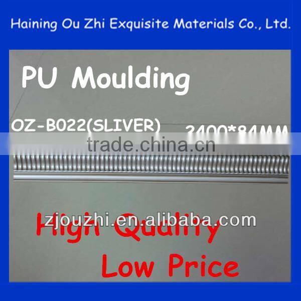 2014 New design pu foam cornice mouldings for home decoration