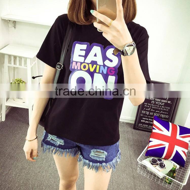 High quality new model women's brand t-shirt for women