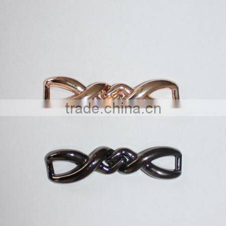 NBD Fashion metal snaffle, shoes buckle ,garment neck trim,tape buckle ,metal bar
