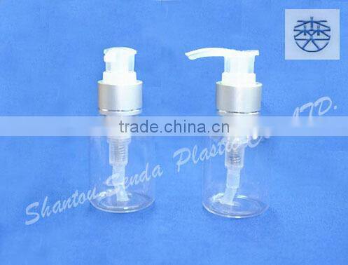 plastic small bottle with pump cap,easy for carry mini liquid bottle,Shower gel bottles