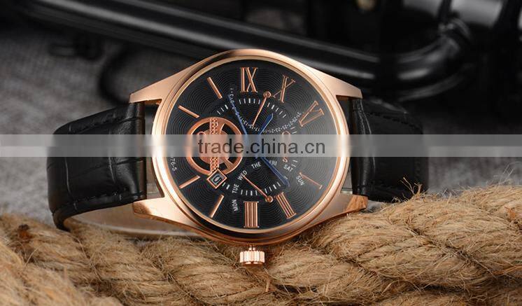 CHAXIGO brand watch factory best selling products wristwatches cheap genuine leather wrist watches