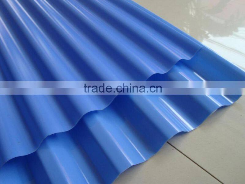 NEWLY UPVC PVC corrugated shape roofing board line