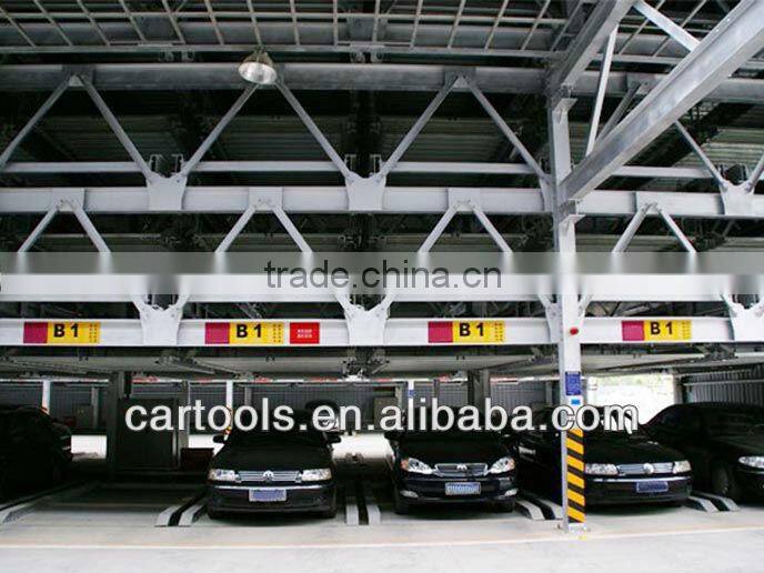 Vertical horizontal car parking system