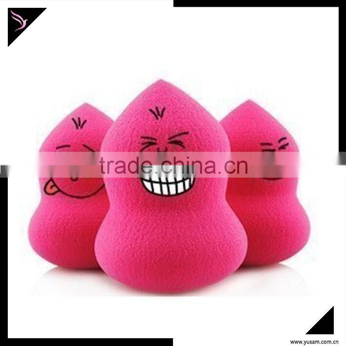 Colorful custom design cute makeup puff