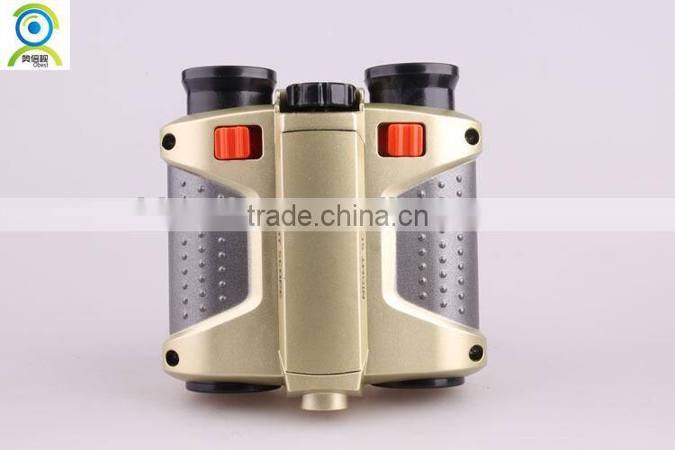 Fashion 4x30 sky-watch telescope, kids binoculars with pop-up light