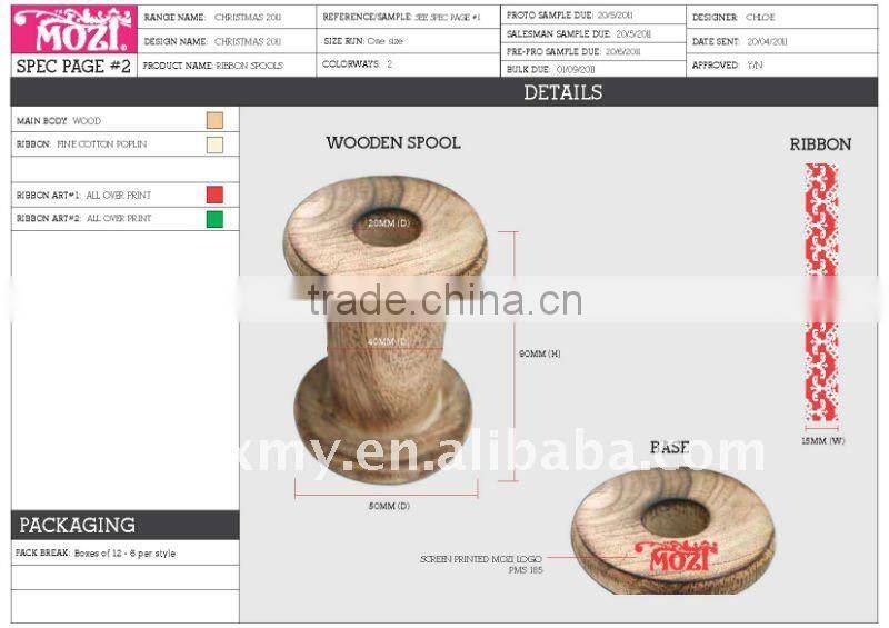 Industiral Bulk Wooden Spool