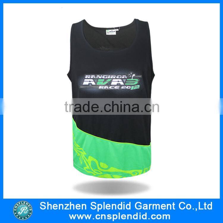 importing clothes from china two color tank top yarn dye