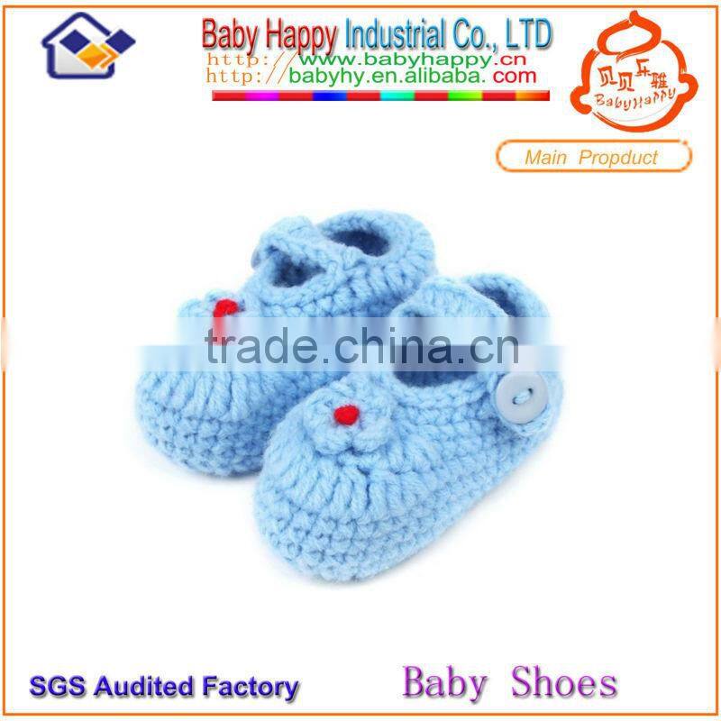 Dress hand crochet cute baby shoes